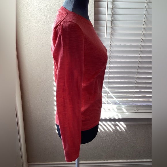 J. Crew Coral Crewneck Pullover Sweater Size XS - Picture 4 of 6